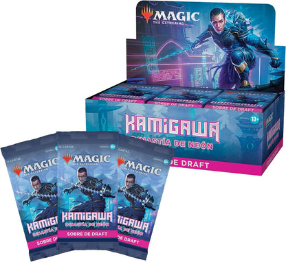 Magic the Gathering Kamigawa: Neon Dynasty présentoir boosters de draft (36) *ESPAGNOL*