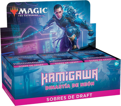 Magic the Gathering Kamigawa: Neon Dynasty présentoir boosters de draft (36) *ESPAGNOL*