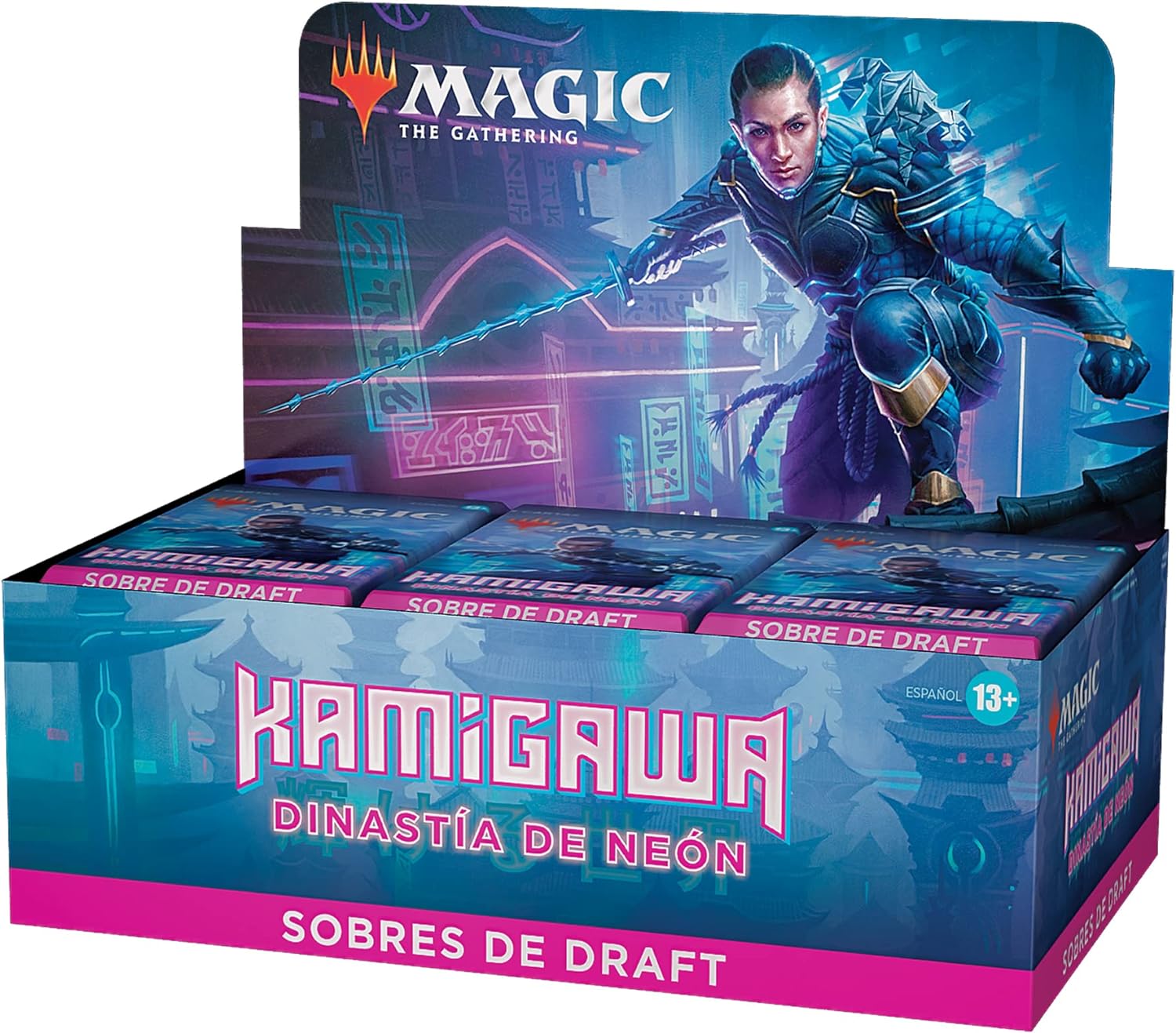 Magic the Gathering Kamigawa: Neon Dynasty présentoir boosters de draft (36) *ESPAGNOL*