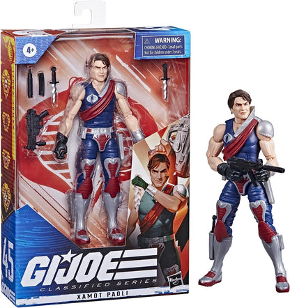 G.I. Joe Classified Series, Lonzo Stalker Wilkinson, Action Figure 46 collezionabile, in Scala da 15 cm, con molteplici Accessori, Confezione con Grafica Personalizzata, Multi