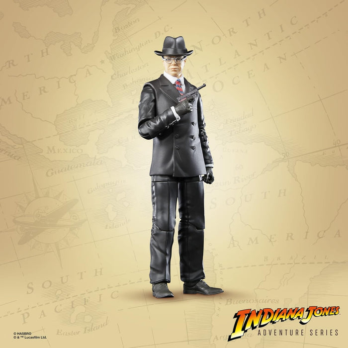 Hasbro Indiana Jones and the Raiders of Lost Ark Adventure Series Major Arnold Toht, 6” Action Figures, F6061
