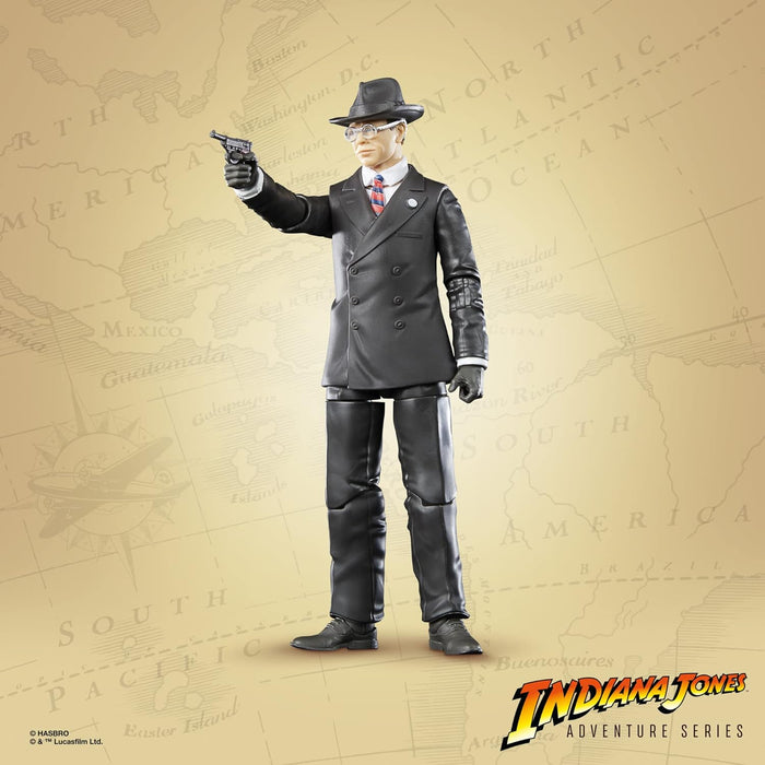 Hasbro Indiana Jones and the Raiders of Lost Ark Adventure Series Major Arnold Toht, 6” Action Figures, F6061