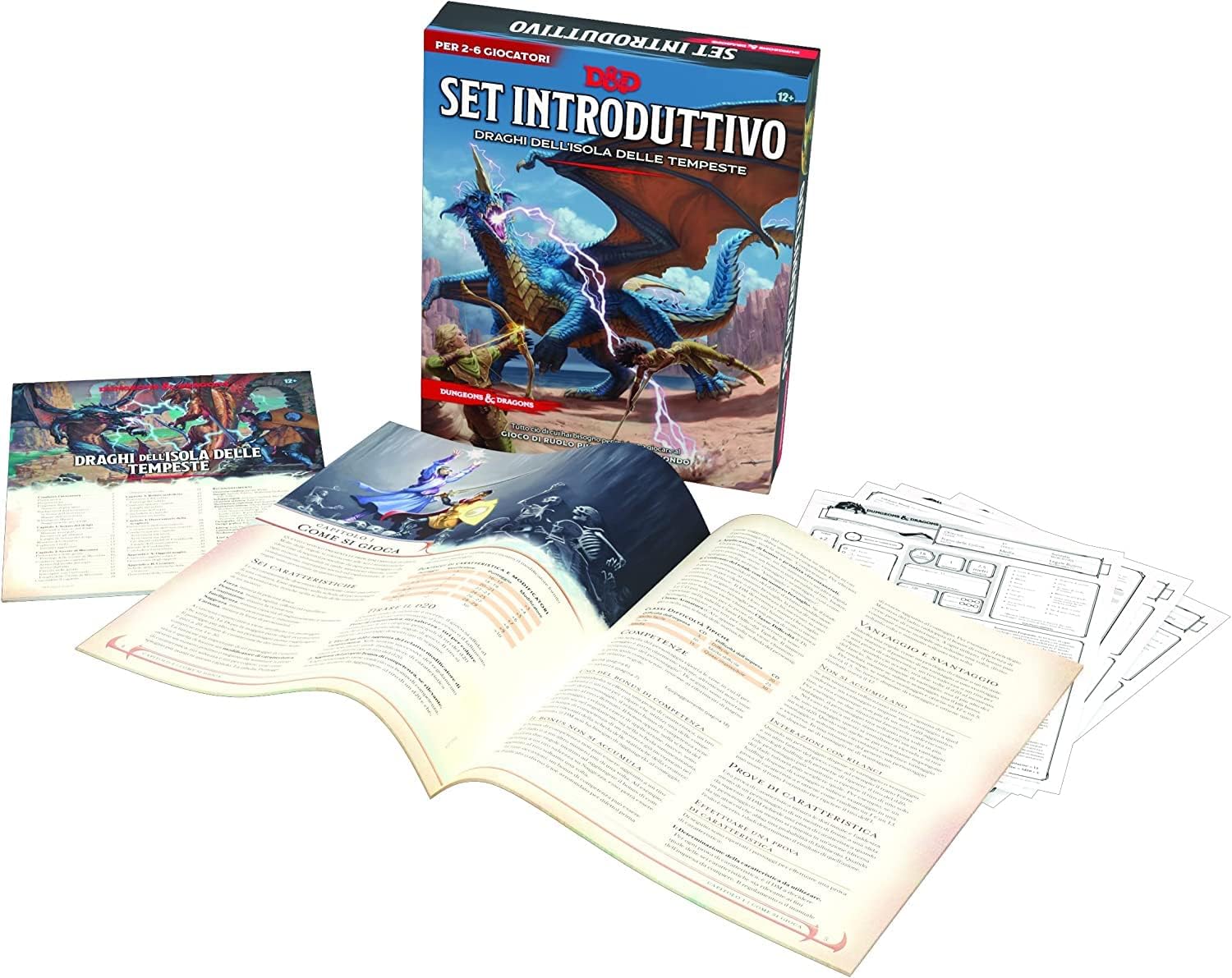 Dungeons & Dragons Introductory Set: Dragons of the Island of Storms (Italian Version