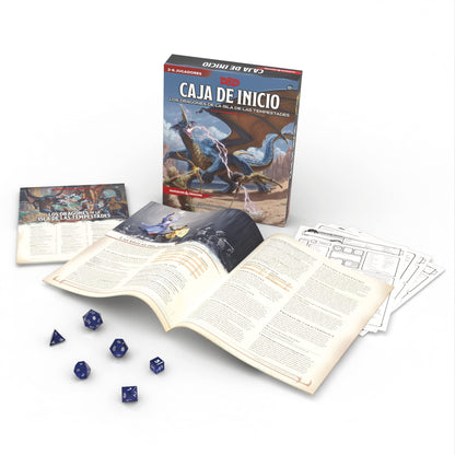Start Box: The Dragons of Tempest Island (Spanish Version