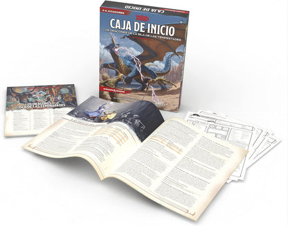 Start Box: The Dragons of Tempest Island (Spanish Version