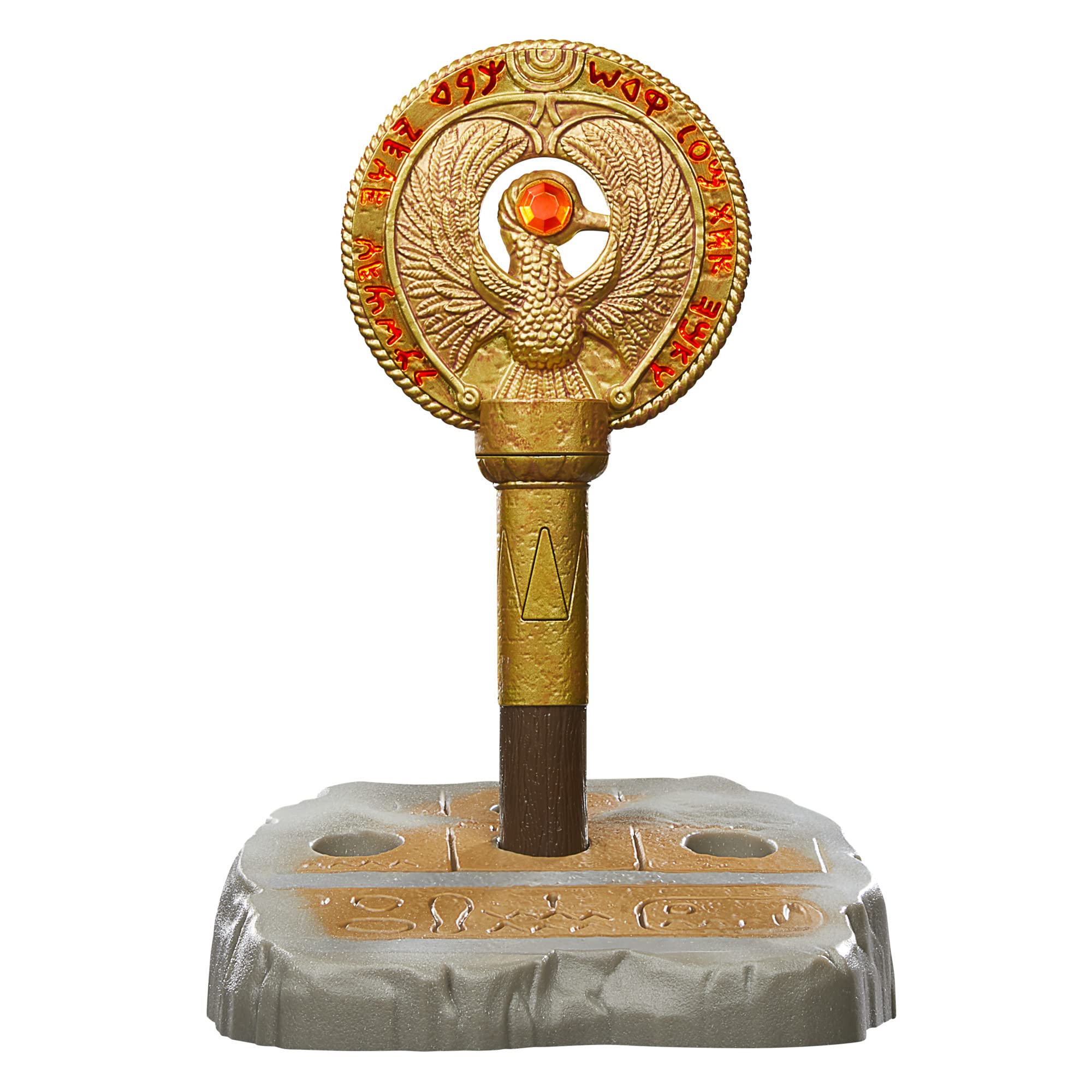 Hasbro Indiana Jones and the Raiders of Lost Ark Adventure Series Staff Ra Headpiece, Light FX, Costume, F8033, Multicolor