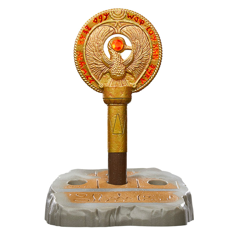 Hasbro Indiana Jones and the Raiders of Lost Ark Adventure Series Staff Ra Headpiece, Light FX, Costume, F8033, Multicolor