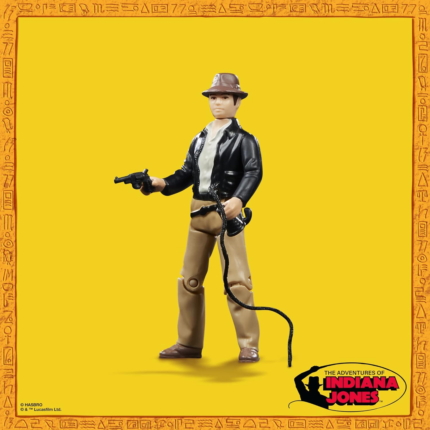 Indiana Jones and The Raiders of The Lost Ark Retro Collection Toy, 3.75-inch Action Figures for Kids Ages 4 and Up (F6076