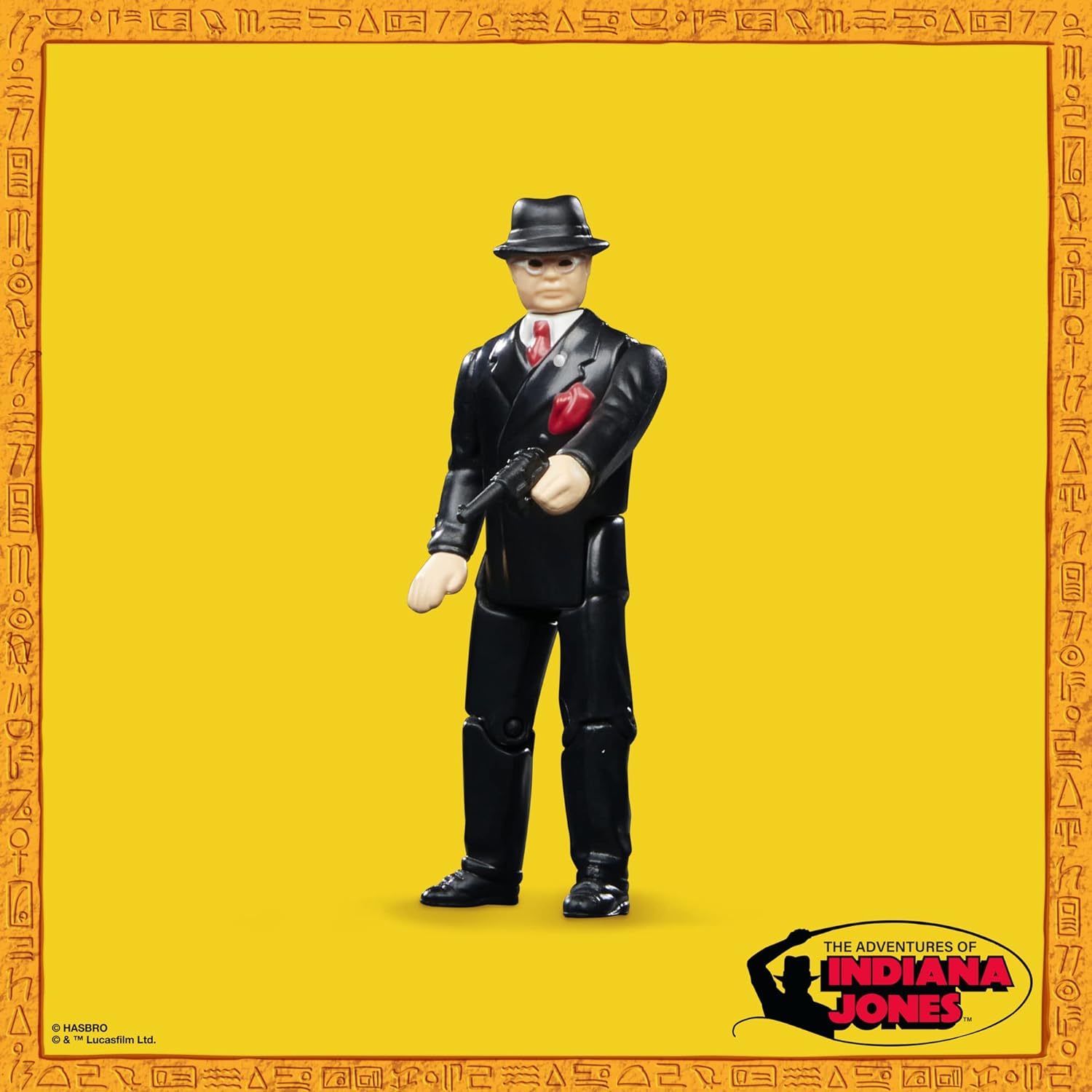 Hasbro Indiana Jones and the Raiders of the Lost Ark Retro Collection Toht 9.5-cm Indiana Jones Action Figures