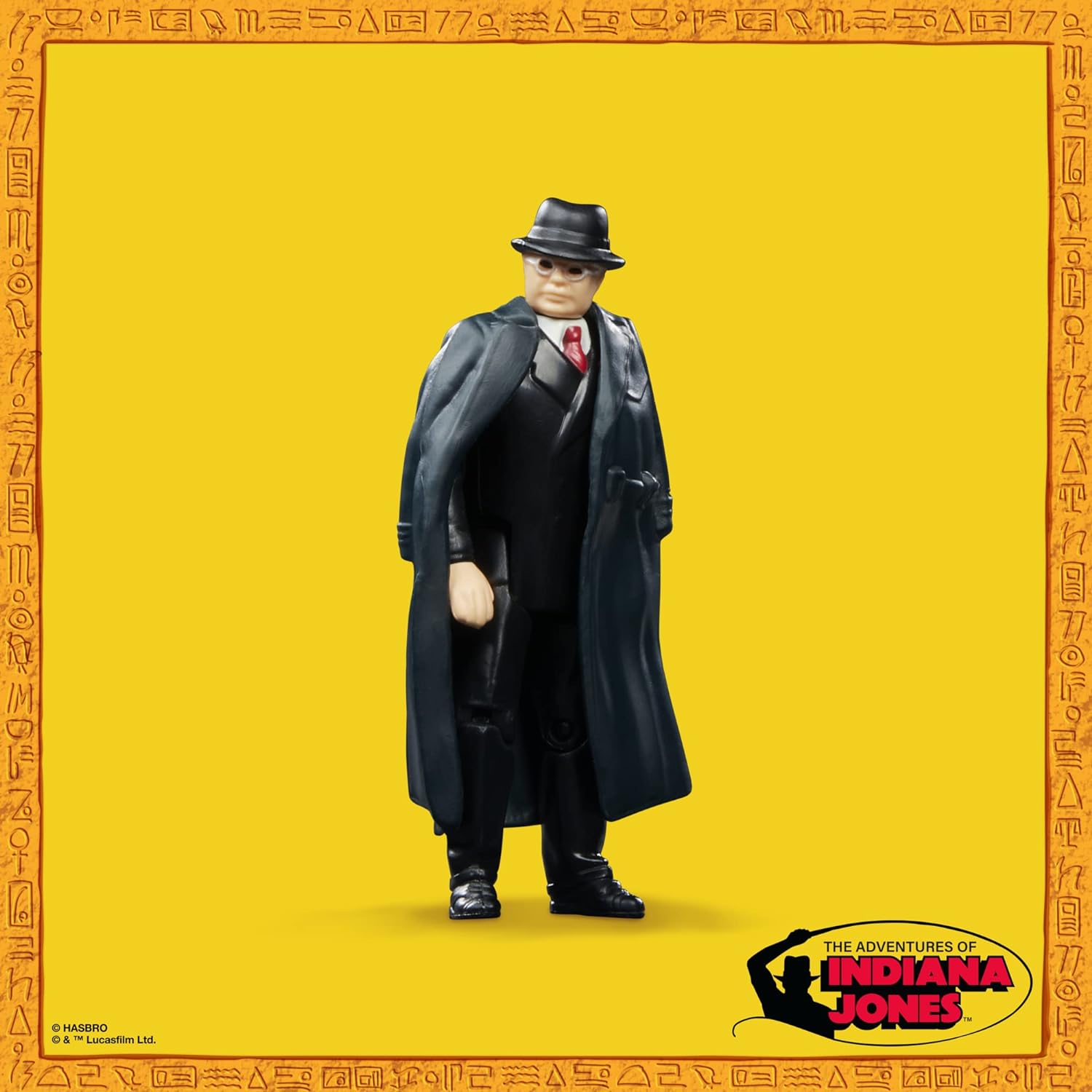 Hasbro Indiana Jones and the Raiders of the Lost Ark Retro Collection Toht 9.5-cm Indiana Jones Action Figures