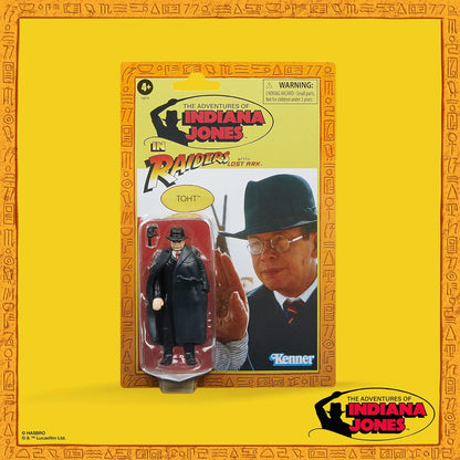 Hasbro Indiana Jones and the Raiders of the Lost Ark Retro Collection Toht 9.5-cm Indiana Jones Action Figures