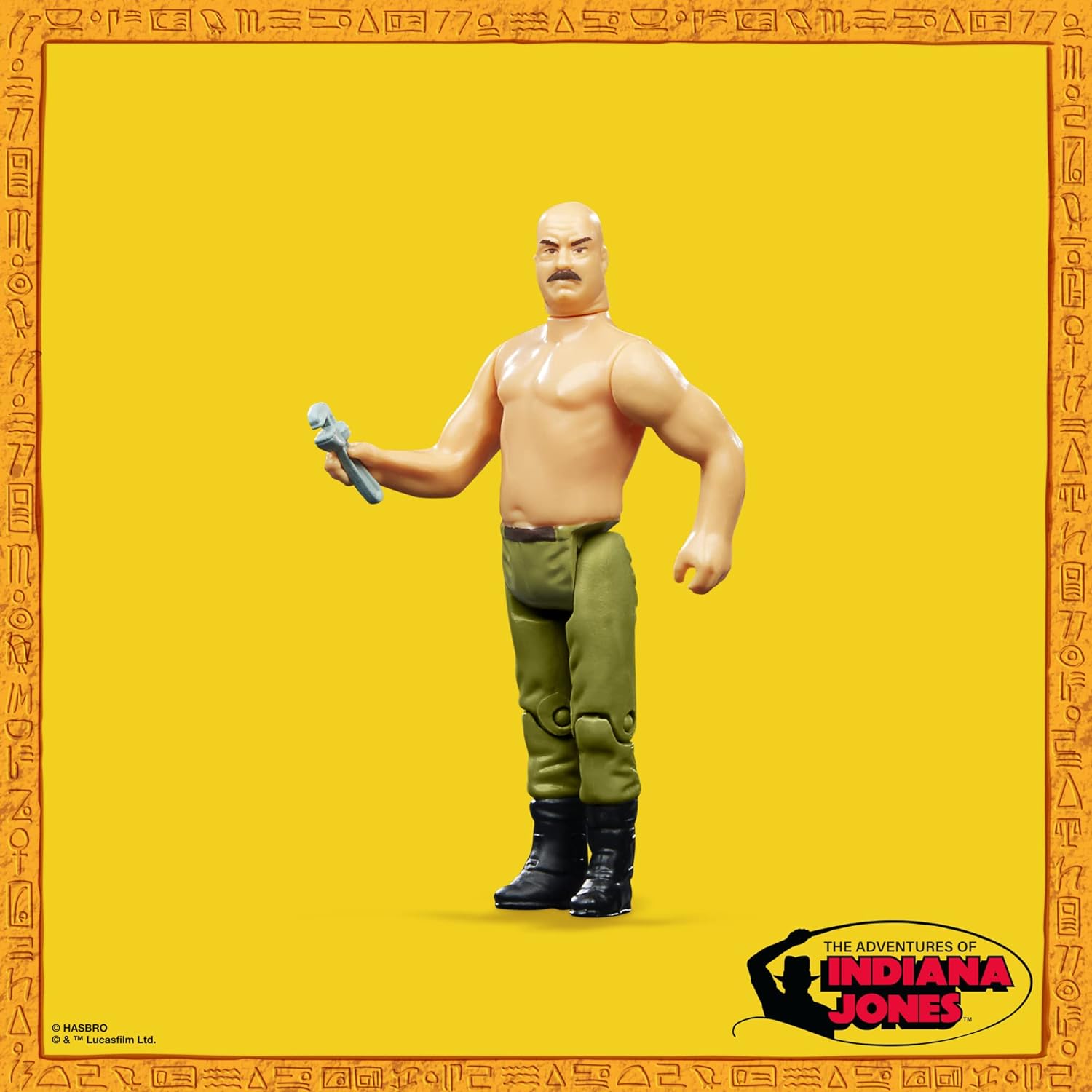 Hasbro Indiana Jones and the Raiders of the Lost Ark Retro Collection German Mechanic 9.5-cm Action Figure