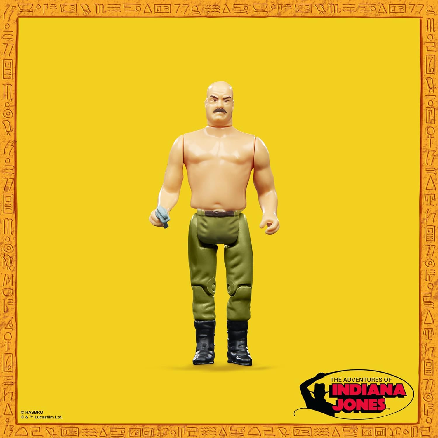 Hasbro Indiana Jones and the Raiders of the Lost Ark Retro Collection German Mechanic 9.5-cm Action Figure