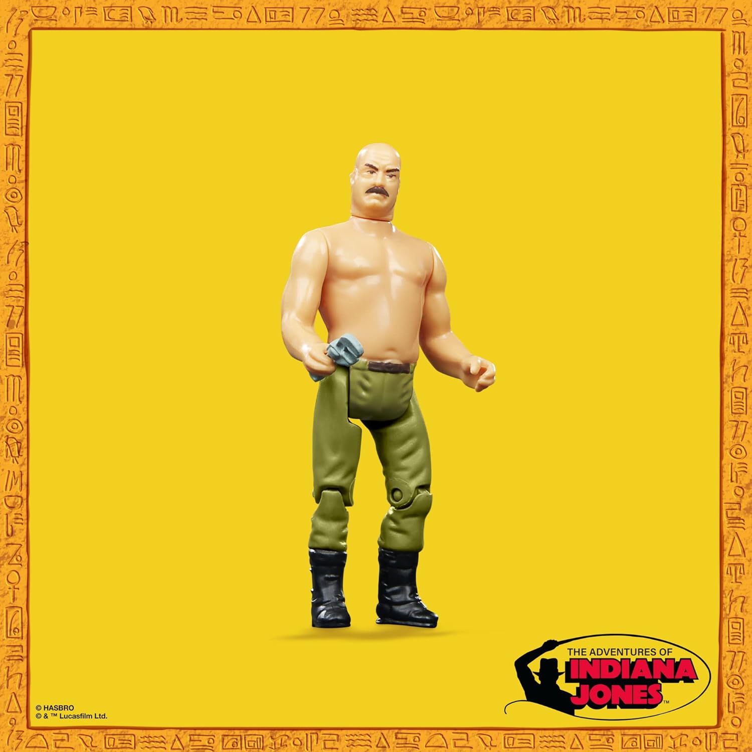 Hasbro Indiana Jones and the Raiders of the Lost Ark Retro Collection German Mechanic 9.5-cm Action Figure