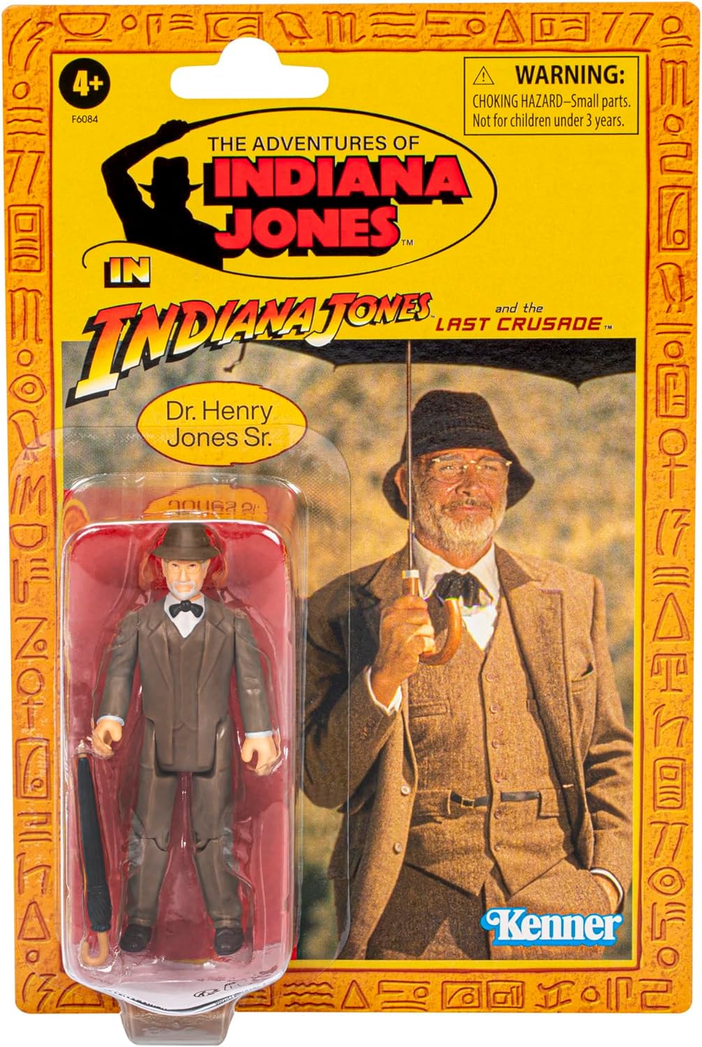 Hasbro Indiana Jones and the Last Crusade Retro Collection Dr. Henry Jones 9.5-cm Action Figure