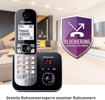 Panasonic Tel.KX-TG6821 schwar