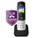 Panasonic KX-TGH710GS Schnurlostelefon silber-schw