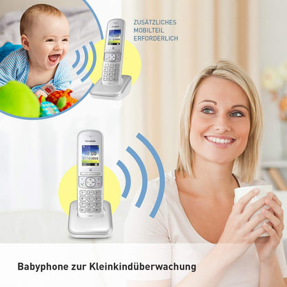 Panasonic KX-TGH710GG Schnurlostelefon silber