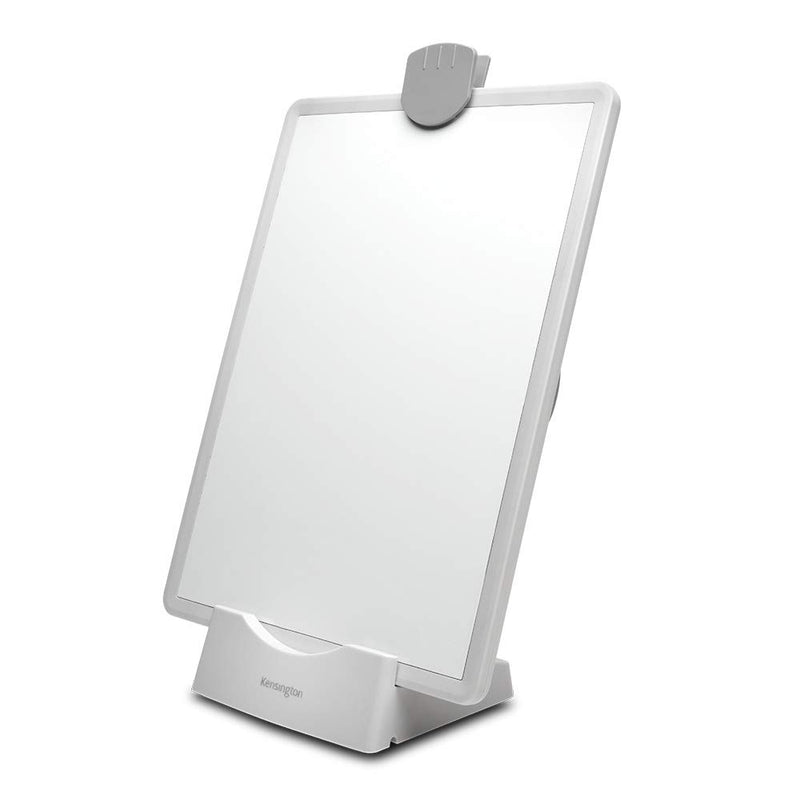 Kensington Copyholder with whiteboard - Ergonomic OfficeAssist document holder with pen holder and phone holder (K55910EU) White OfficeAssist Copyholder with Whiteboard