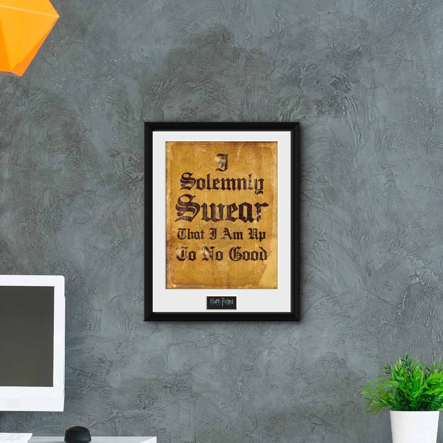 Harry Potter - Framed Print I Solemnly Swear x2