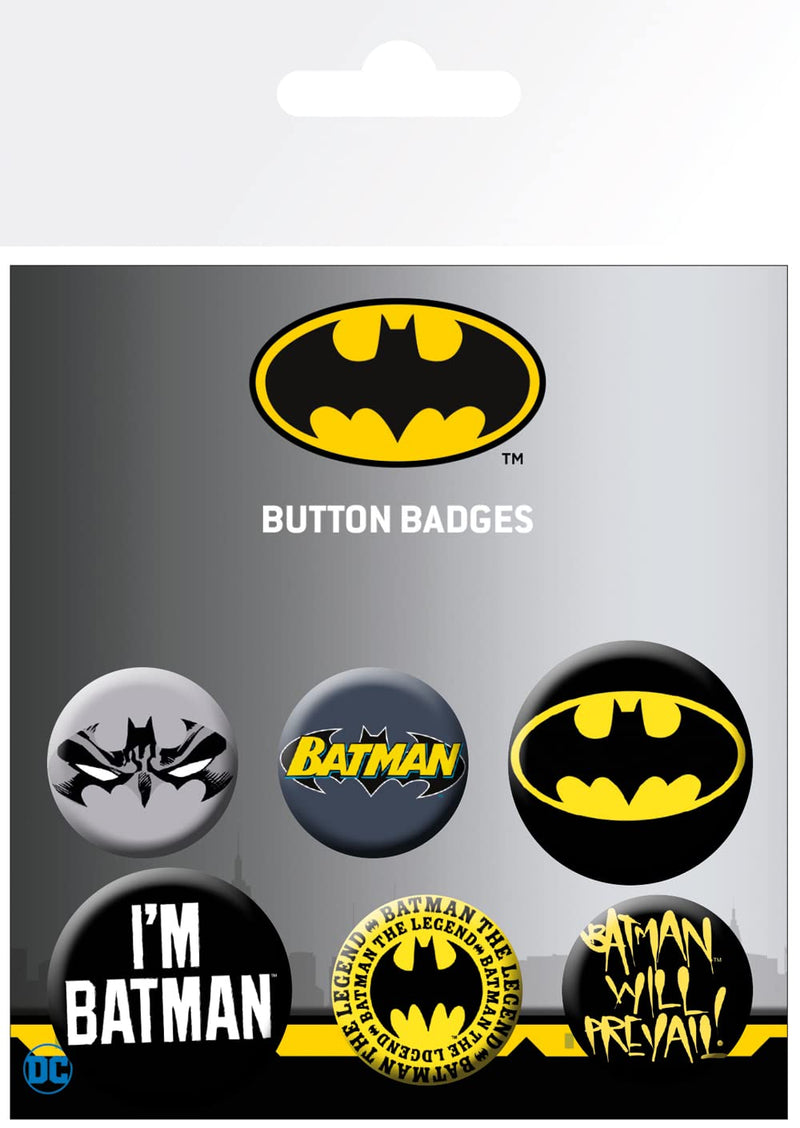 DC Universe Buttons, Aluminium, Mehrfarbig, 14 x 0.3 x 10 cm
