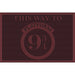 Harry Potter FuBmatte Platform 9 3/4 40 x 60 cm