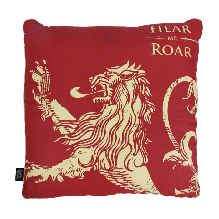 GAME OF THRONES - 45X45 Filled Cushion- Lannister