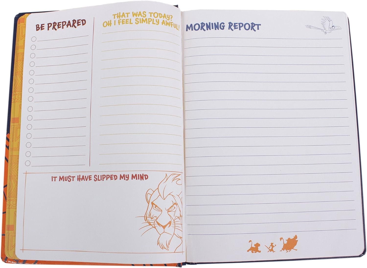 Half Moon Bay Disney The Lion King No Worries A5 Notebook