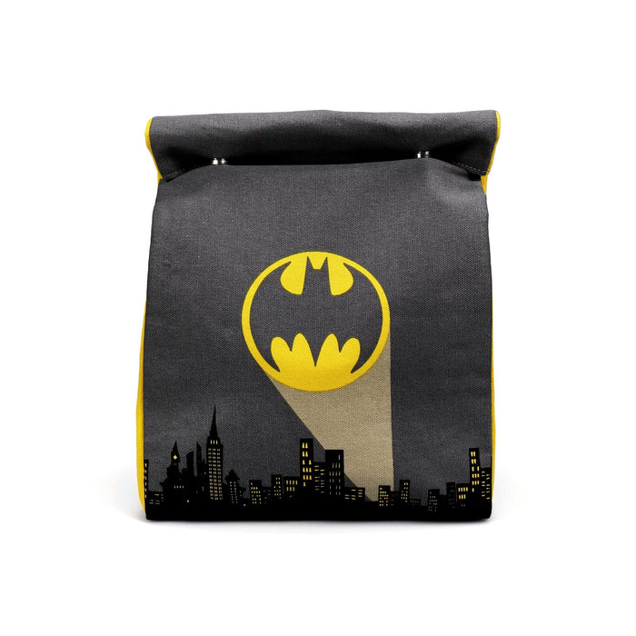 HMB 202796 Lunch Bag - DC Comics (Gotham City), Cotton, 1 Cubic_Centimeters, Black