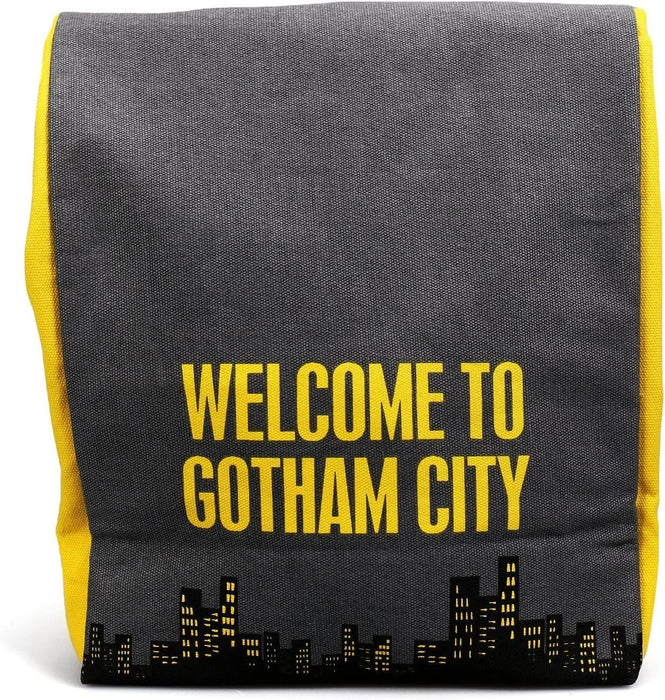 HMB 202796 Lunch Bag - DC Comics (Gotham City), Cotton, 1 Cubic_Centimeters, Black