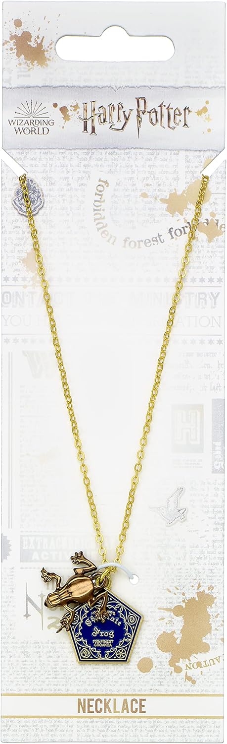 Harry Potter Chocolate Frog Necklace by The Carat Shop
