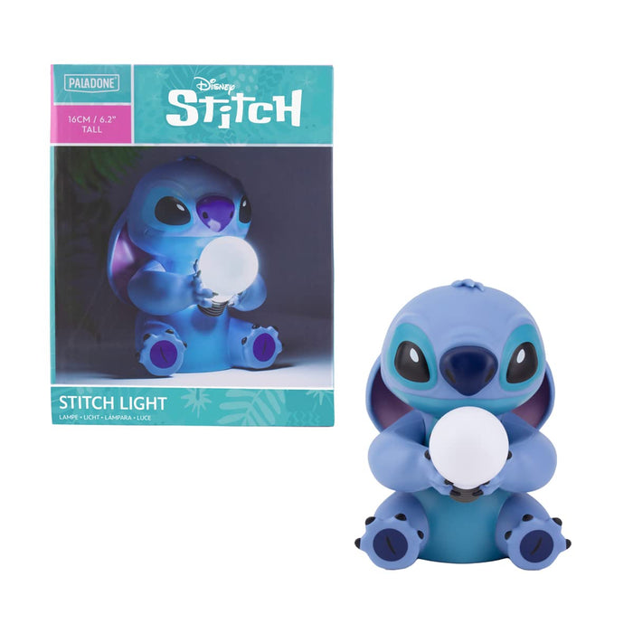 Lámpara Icono Stitch - Producto oficial Disney Lilo & Stitch, luz de noche adorable para habitación de niños y regalo coleccionable para fans