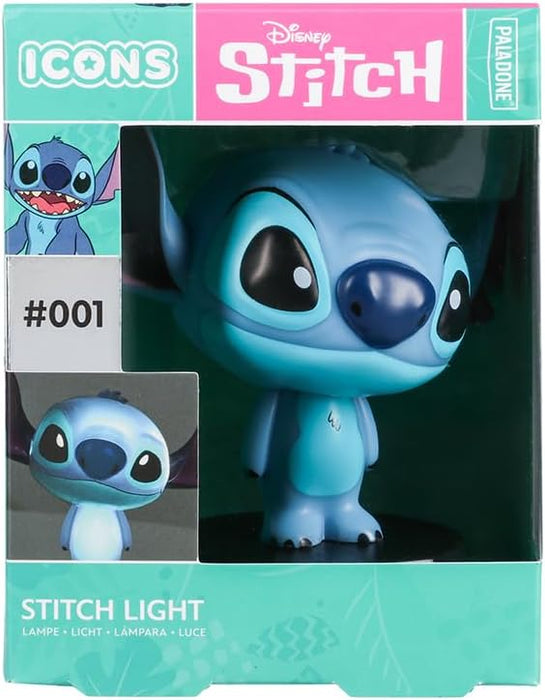 Lámpara Icono Stitch - Producto oficial Disney Lilo & Stitch, luz de noche adorable para habitación de niños y regalo coleccionable para fans
