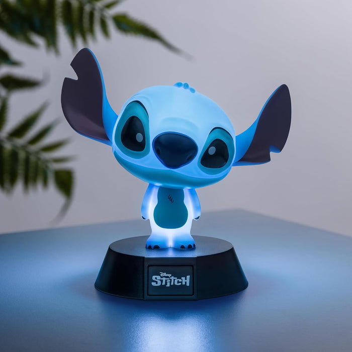 Lámpara Icono Stitch - Producto oficial Disney Lilo & Stitch, luz de noche adorable para habitación de niños y regalo coleccionable para fans