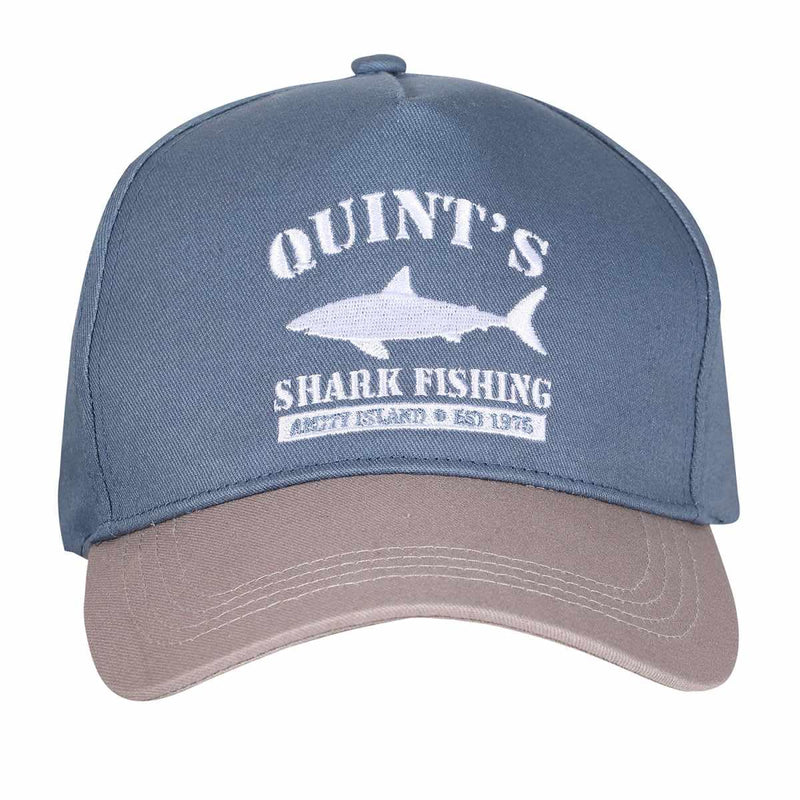 JAWS Quints Shark Fishing Baseball Cap (One Size) (Blue