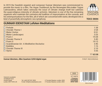 Gunnar Idenstam: Lofoten Meditations