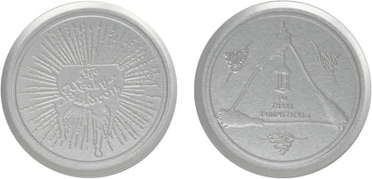 Harry Potter Set of 4 Embossed Metal Coasters