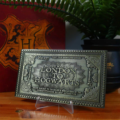 Harry Potter Limited Edition Replica Hogwarts Express Train Ticket