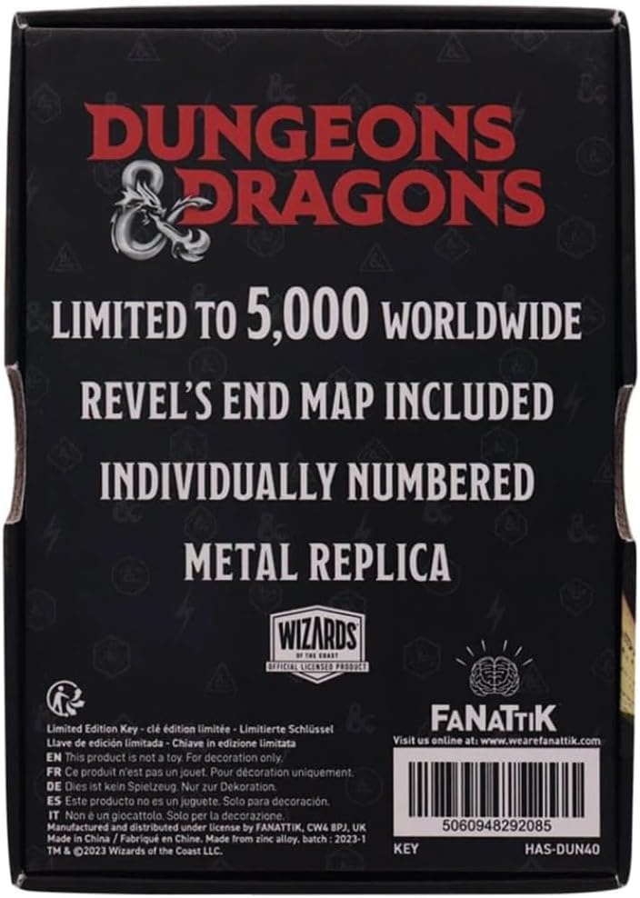Fanattik Dungeons & Dragons réplique Keys from the Golden Key Limited Edition
