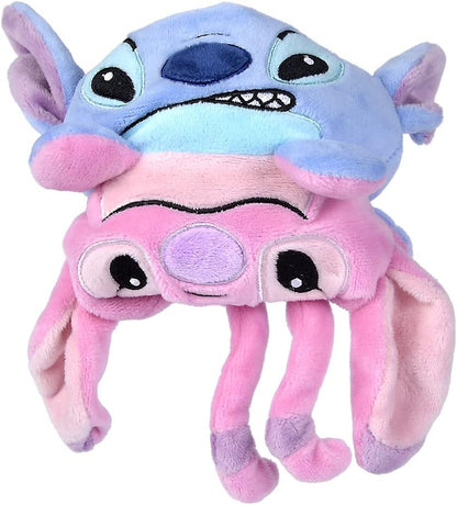 Simba 6315870317 Disney Lilo y Stitch, Peluche Reversible, 8 cm, 2 Caras, Adecuado para niños a Partir de los Primeros Meses de Vida