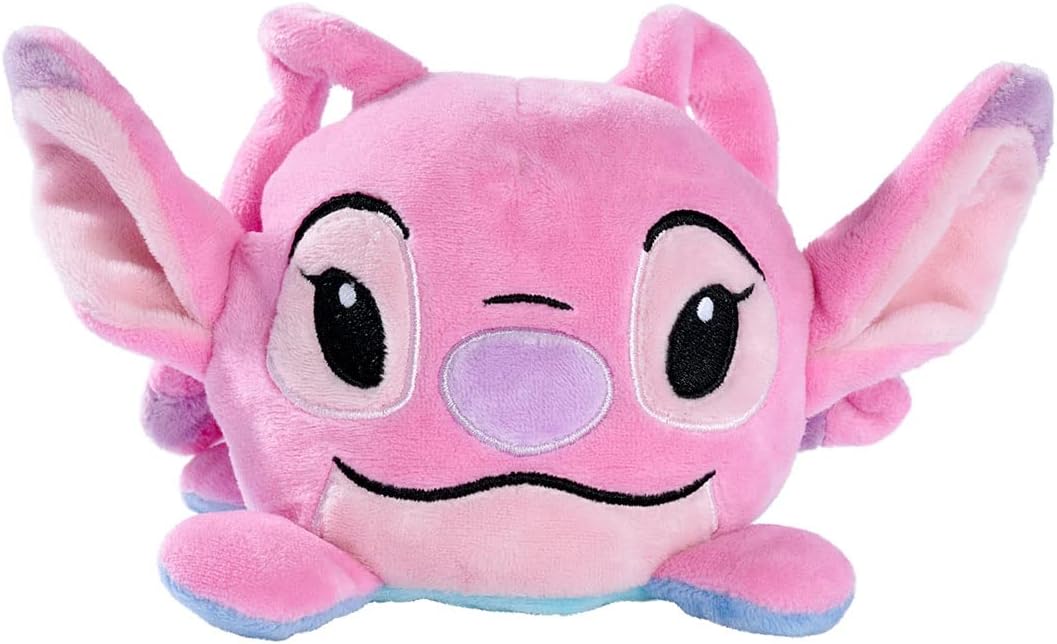 Simba 6315870317 Disney Lilo y Stitch, Peluche Reversible, 8 cm, 2 Caras, Adecuado para niños a Partir de los Primeros Meses de Vida