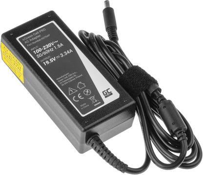 GC PRO Power Supply for Dell Inspiron 15 3543 3558 3559 5552 5558 5559 5568 17 5758 5759 Laptop Charger with Power Cable (19V 3.42A 65W