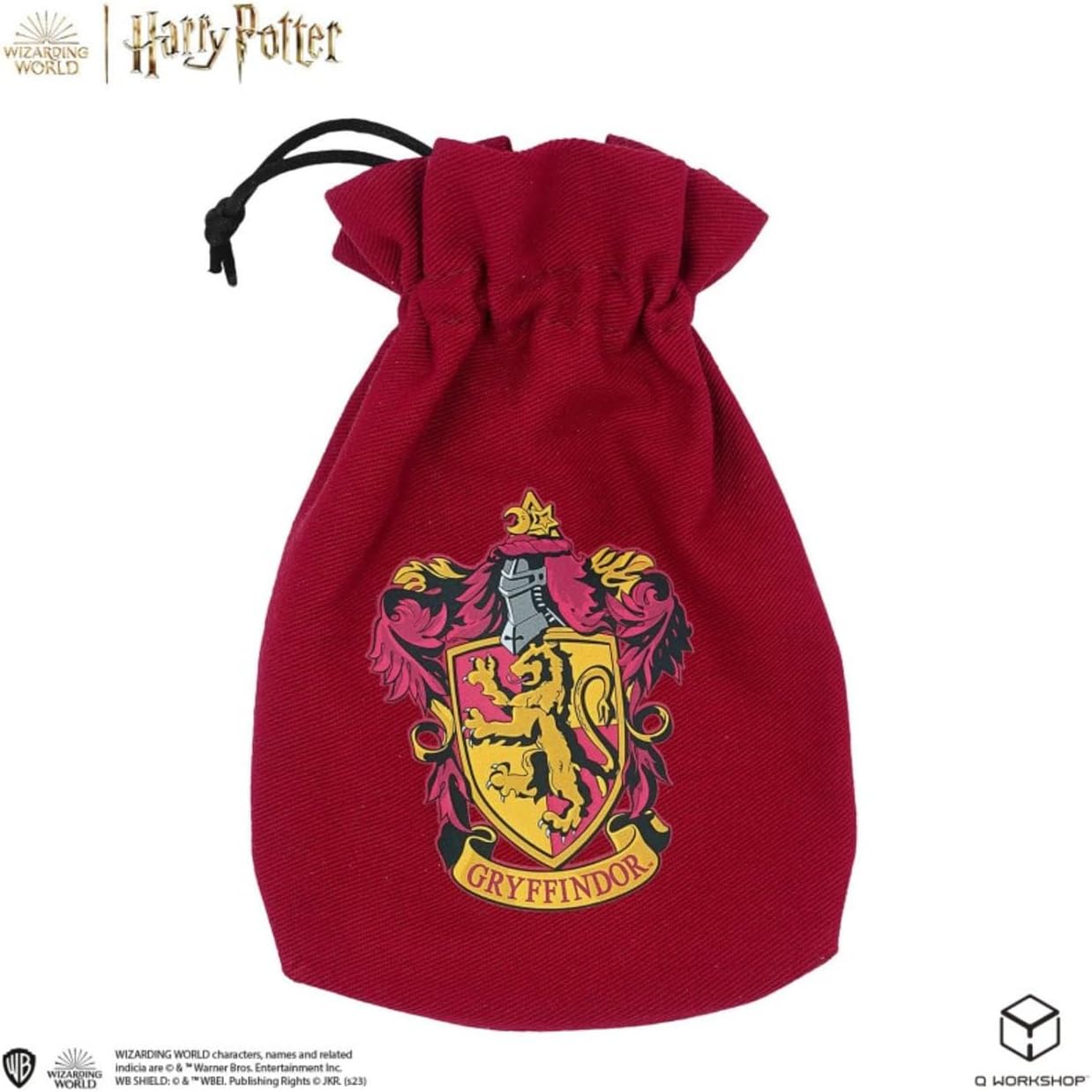 Q Workshop Harry Potter pack dés Gryffindor Dice & Pouch Set (5)