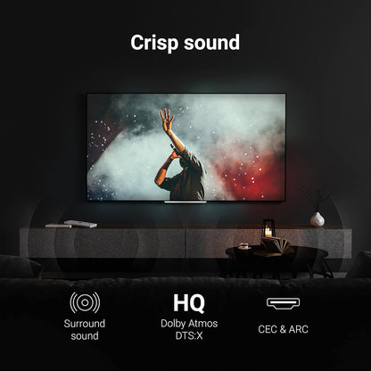 GC StreamPlay HDMI 2.0 High Speed Cable 5m | 4K 2160p 60Hz | 1080p 120Hz/240Hz | 1440p 144Hz | 18 Gbps Ethernet compatible with Monitor, HDR, ARC, Ultra HD, Full HD, Dolby Vision, PS5, XBOX, HDTV 5m GC StreamPlay HDMI - 5m