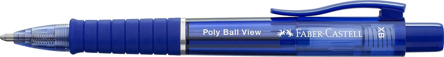 Faber-Castell Poly Ball View Ballpoint Pen - Admiral