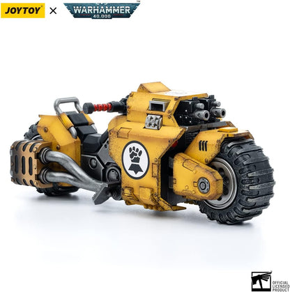 BLOOMAGE JOYTOY (BEIJING) TECH Joy Toy (CN) Warhammer 40k véhicule 1/18 Imperial Fists Raider-pattern Combat Bike 22 cm