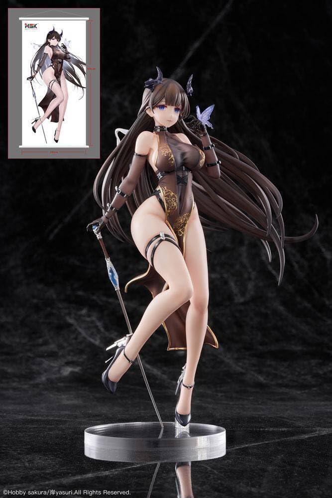 Hobby Sakura Original Illustration PVC Statue 1/6 Moen Devil Ver. Illustration by Kishi Yasuri Limited Edition 26 cm