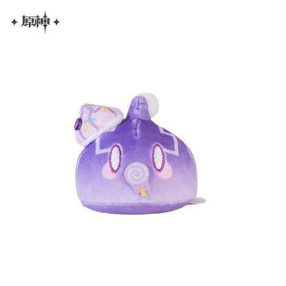 Genshin Impact peluche Slime Sweets Party Series Electro Slime Blueberry Candy Style 7cm