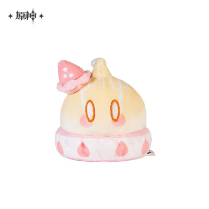 Genshin Impact peluche Slime Sweets Party Series Mutant Electro Slime Strawberry Cake Style 7cm