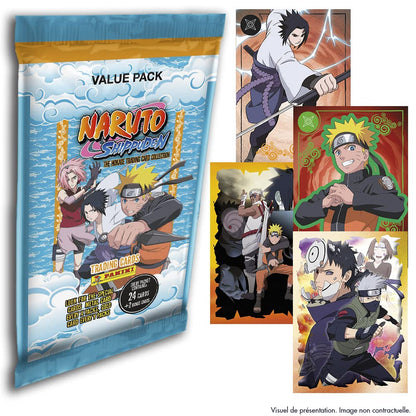 Panini Naruto Shippuden TC 18 Hüllen (Hüllen mit 8 Karten)